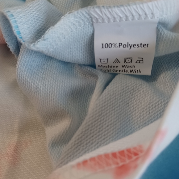 SHEIN Tie Dye Hoodie & Track Short Set - Picture 10 of 14